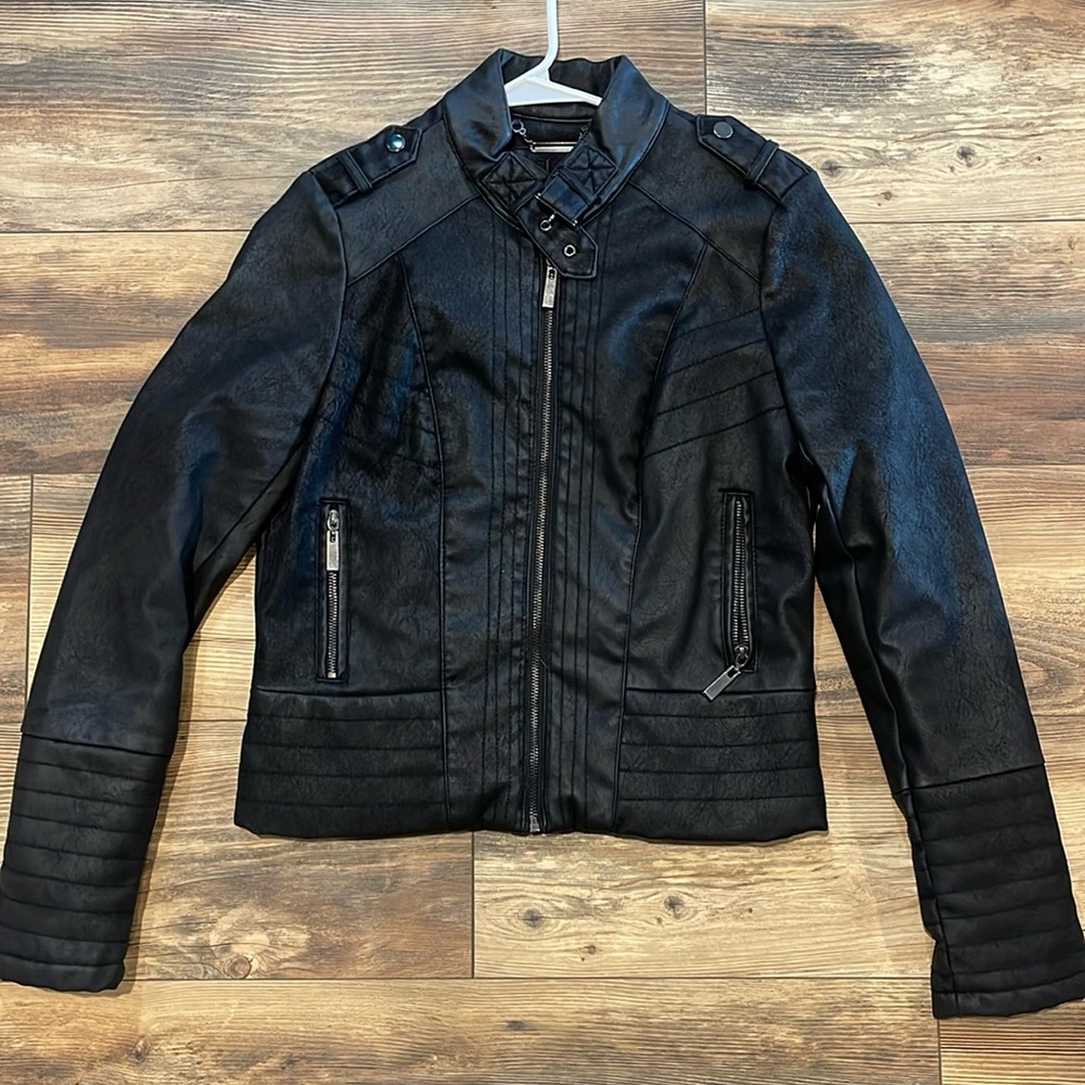 Size Medium Faux Leather Jacket